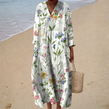 Flattering Summer Printed Dress