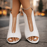 Zoey – Chic Sculpted Block Heel Sandals for Effortless Evening Style