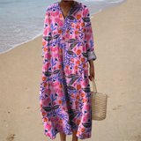Delphine | Floral Print Summer Dress