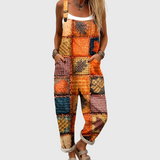 Victoria – Vintage - Jumpsuit Inspired Patchwork Overalls