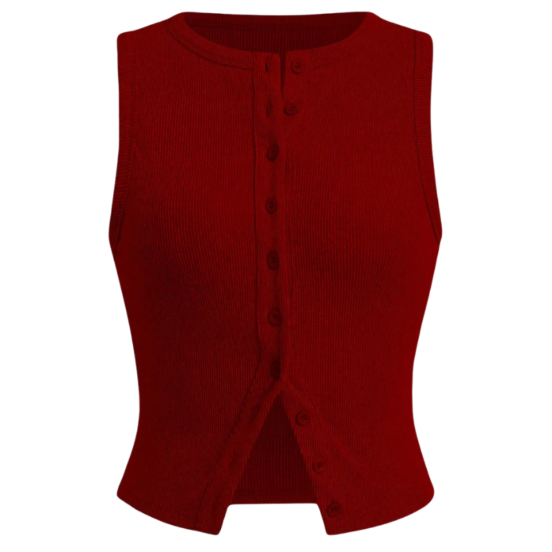 Kylie - Timeless Ribbed Casual Crop Tee
