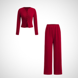 COLYT - Cozy Long Sleeve Button-Up Shirt