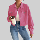 ESTRELLA™ – Timeless Collared Button-Up Jacket