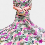 Alondra V-Neck Long Floral Dress