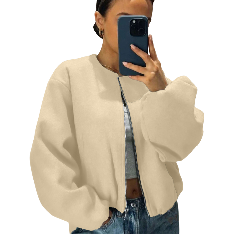 ZOE™ – Chic Everyday Zip-Up Jacket