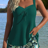 Bronte - Floral Print Tankini Set
