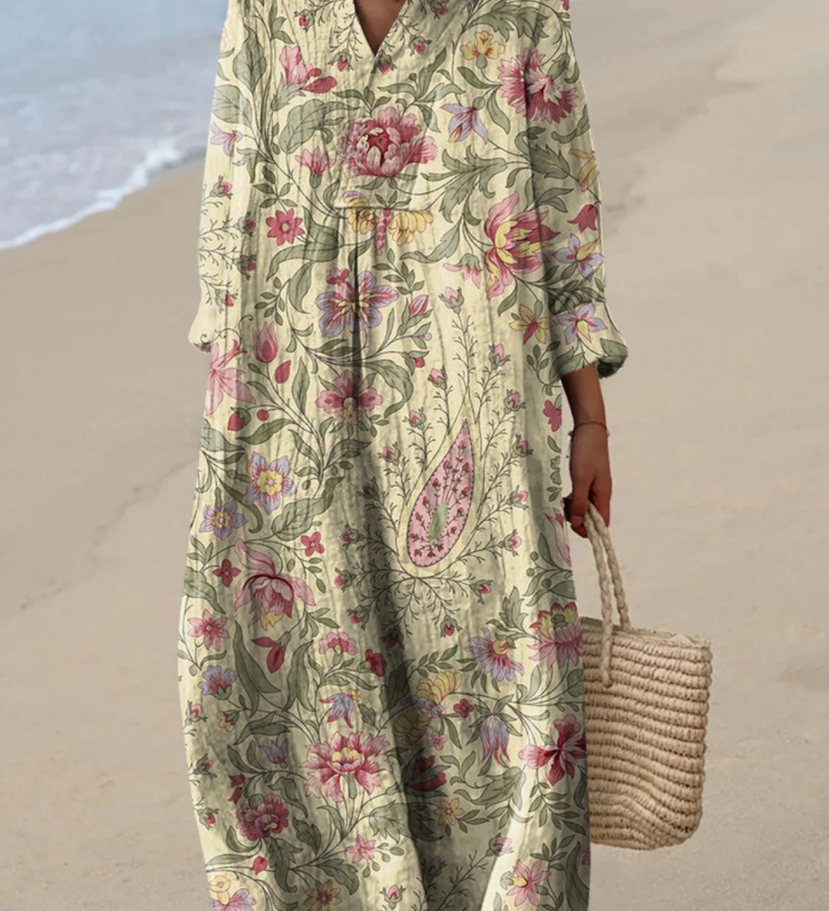 Soraya | Lightweight Long-Sleeve Summer Dress
