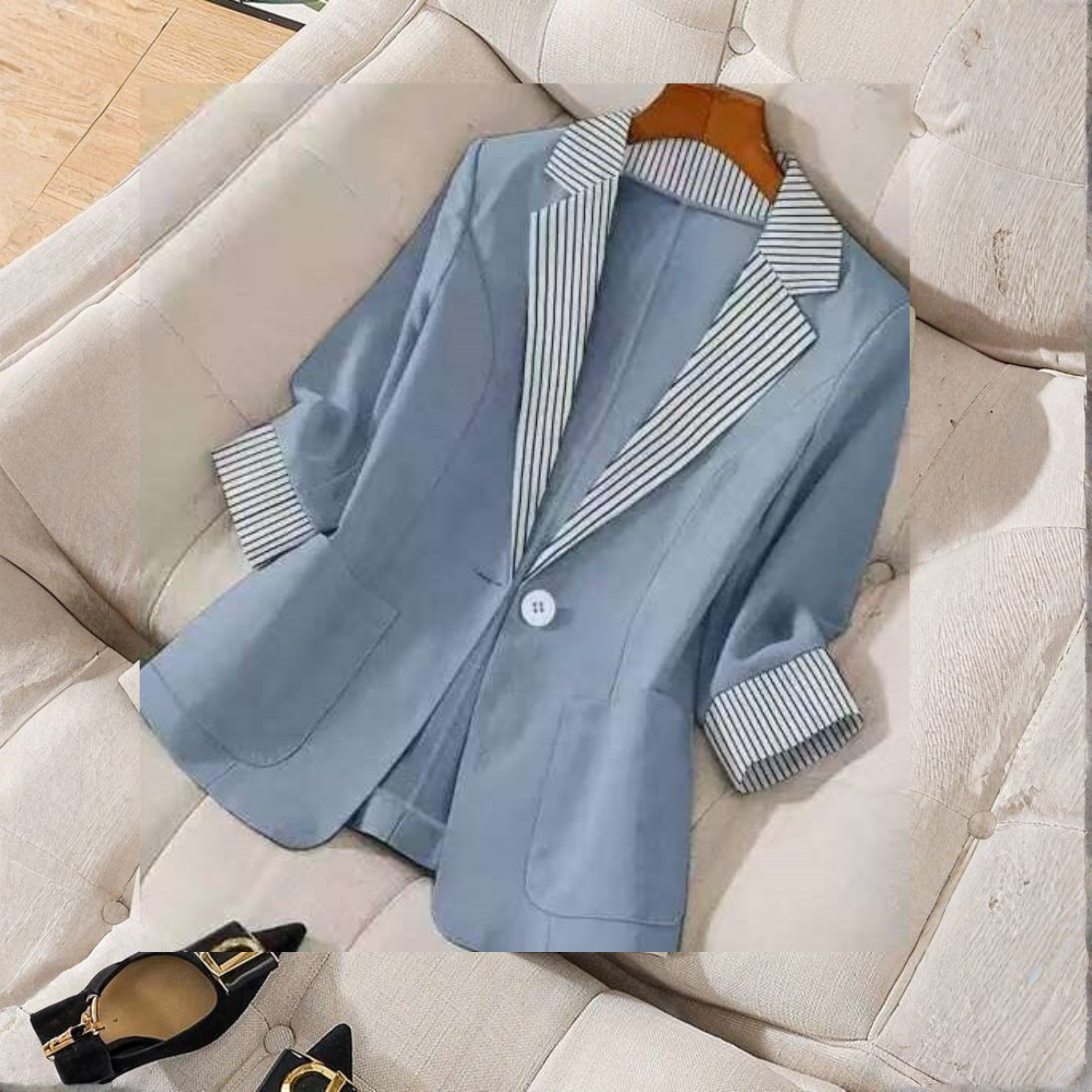 GILLIANT - Elegant Long Sleeve Button-Up Shirt