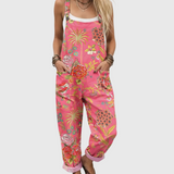 Leah – Cozy Printed Jumpsuit