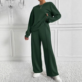 TINIDORT - Long Sleeve Sweatshirt with High Neck