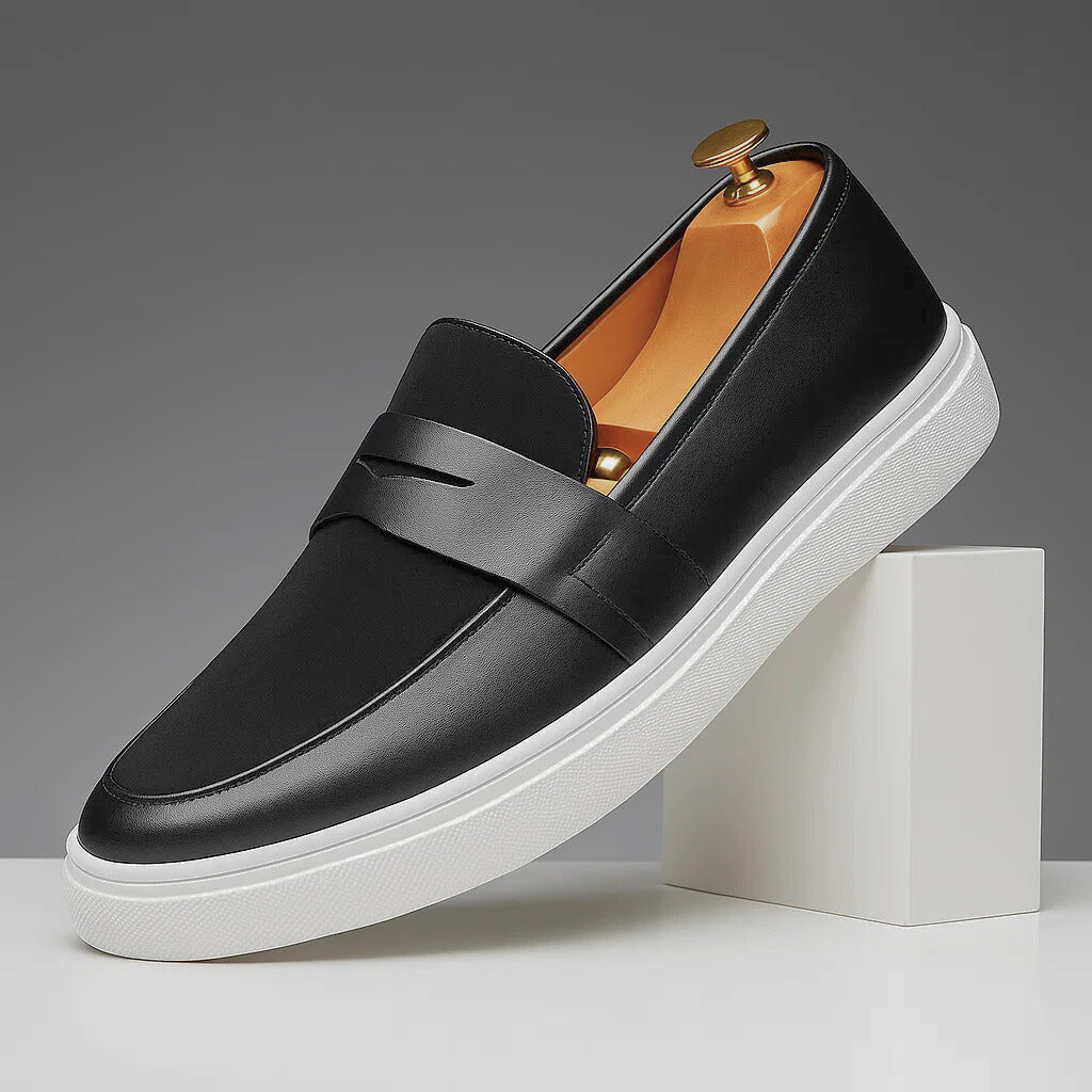 Lewis – Luxe Leather and Suede Loafers