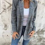LUCINDA™ - Timeless Plaid Blazer