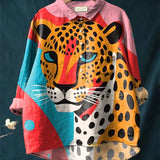 Quinn - Leopard Print Art Tee