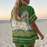 Alice - Equine Print Short Set