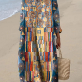 Calina | Lightweight Long-Sleeve Summer Dress
