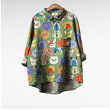 Audrey | Creative Button-Up Blouse