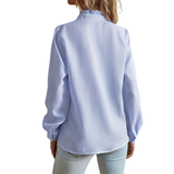 Criza - Easy Button-Up Blouse