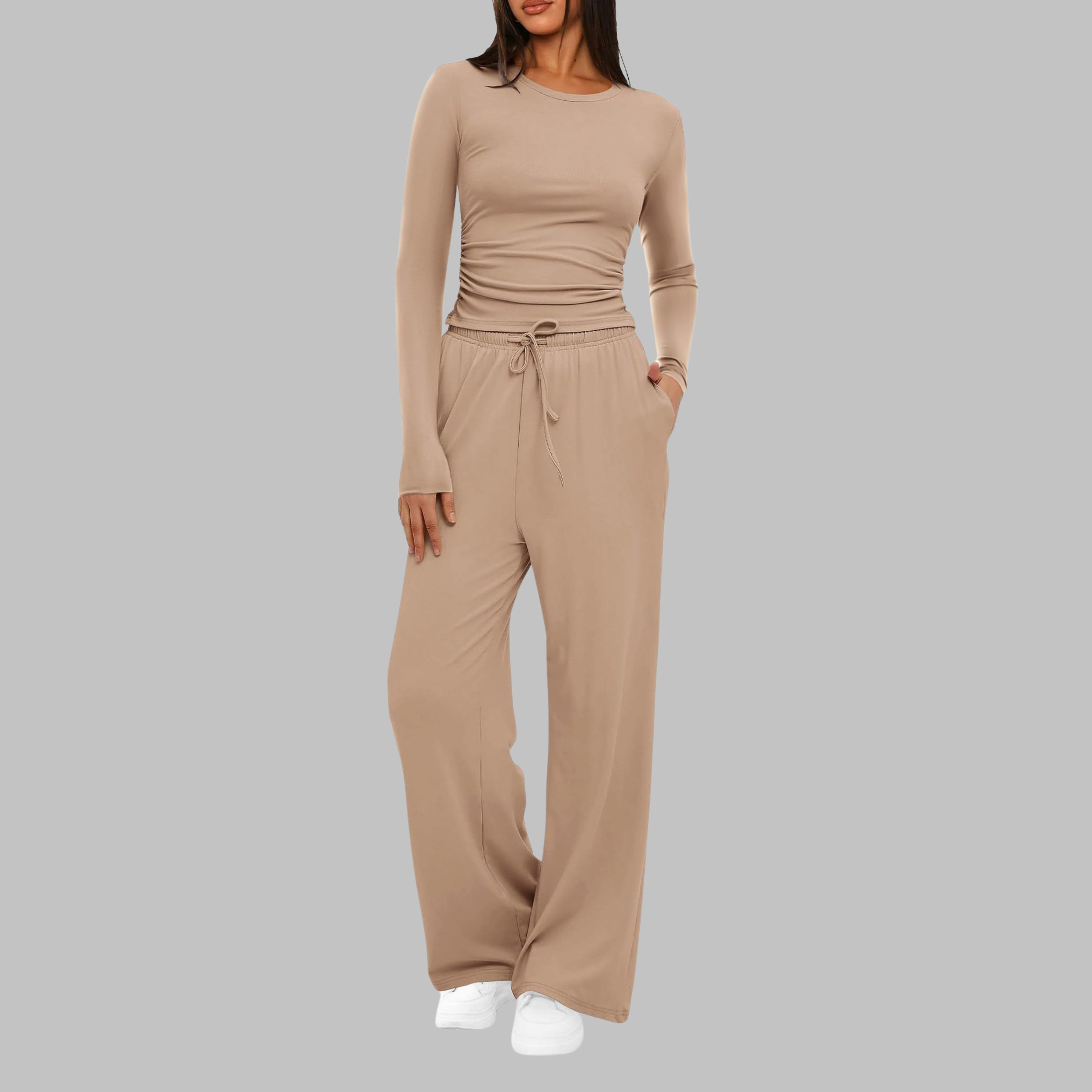 BELLET - Long Sleeve Top with Wide Fit