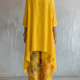 Gemma - Asymmetrical Floral Two-Piece Ensemble