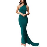 EVIERA™ – Stylish Ruched Backless Maxi Gown