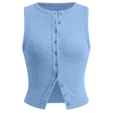 Kylie - Timeless Ribbed Casual Crop Tee