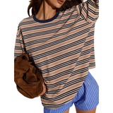 Laiza - Contemporary Striped Long Sleeve Shirt