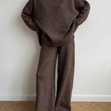 BEATRIXT - Turtleneck Sweater with Wide Leg Pants