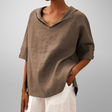 Lucy - Relaxed Fit Cotton Blouse