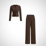 COLYT - Cozy Long Sleeve Button-Up Shirt
