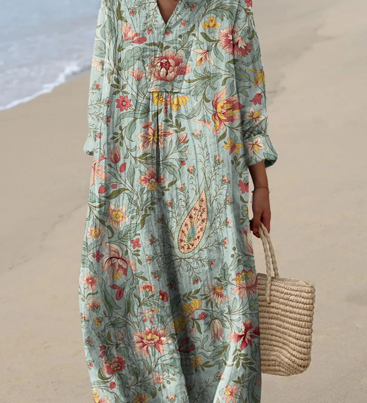 Soraya | Lightweight Long-Sleeve Summer Dress