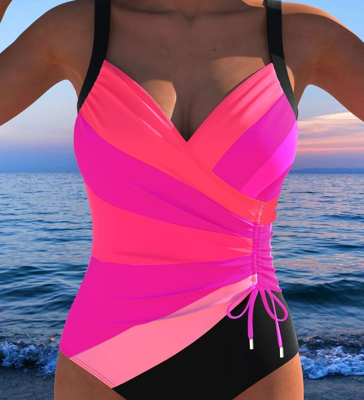 Bold & Vibrant Men's Swim Trunks