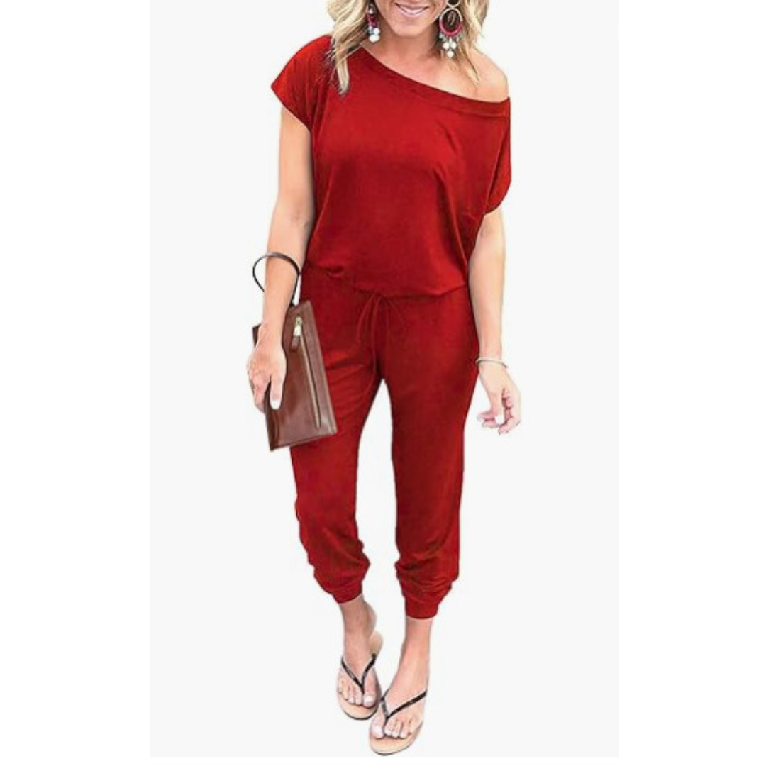 ALBERTA™ – Relaxed Summer One-Piece Lounge Jumpsuit