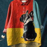 Mila - Artistic Dog Tee
