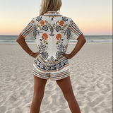 Lily - Floral Patterned Short Set
