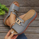 Faye – Comfort Orthopedic Wedge Sandals