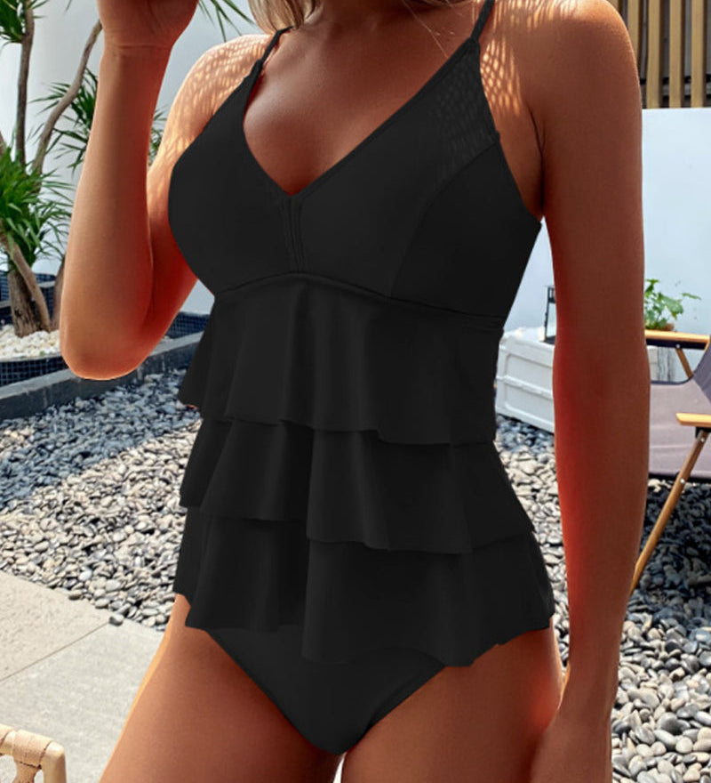 Yarra Bay - Ruffled Trim Swimwear