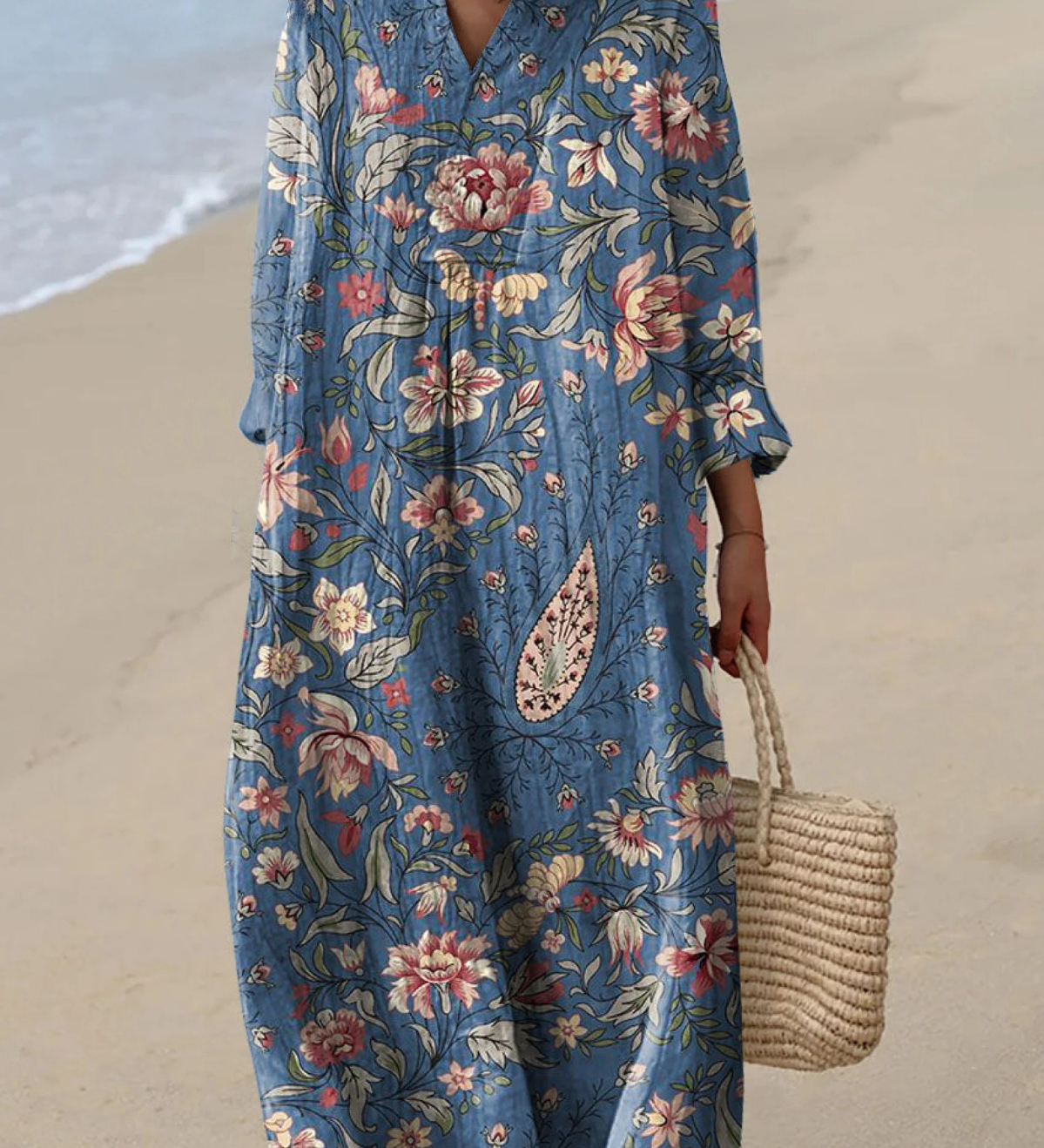 Soraya | Lightweight Long-Sleeve Summer Dress