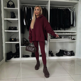 SANIAT - Long Sleeve Hoodie with Skinny Fit
