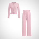 COLYT - Cozy Long Sleeve Button-Up Shirt