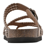 Zosia - Orthopedic Support Woven Cork Sandals