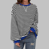 LUKA™ - Striped Long Sleeve Round Neck Casual Shirt