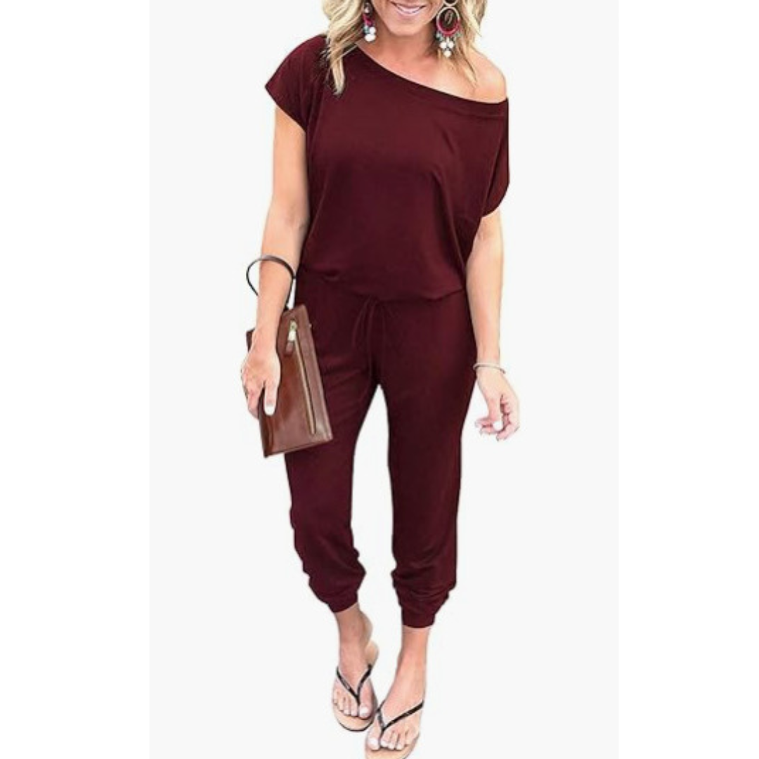 ALBERTA™ – Relaxed Summer One-Piece Lounge Jumpsuit