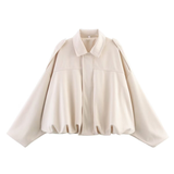 MORTIZIA™ – Chic Cropped Modern Aviator Jacket