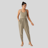 DAYEA™ – Cozy Backless U-Neck Lounge Jumpsuit