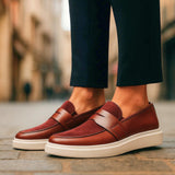 Lewis – Luxe Leather and Suede Loafers