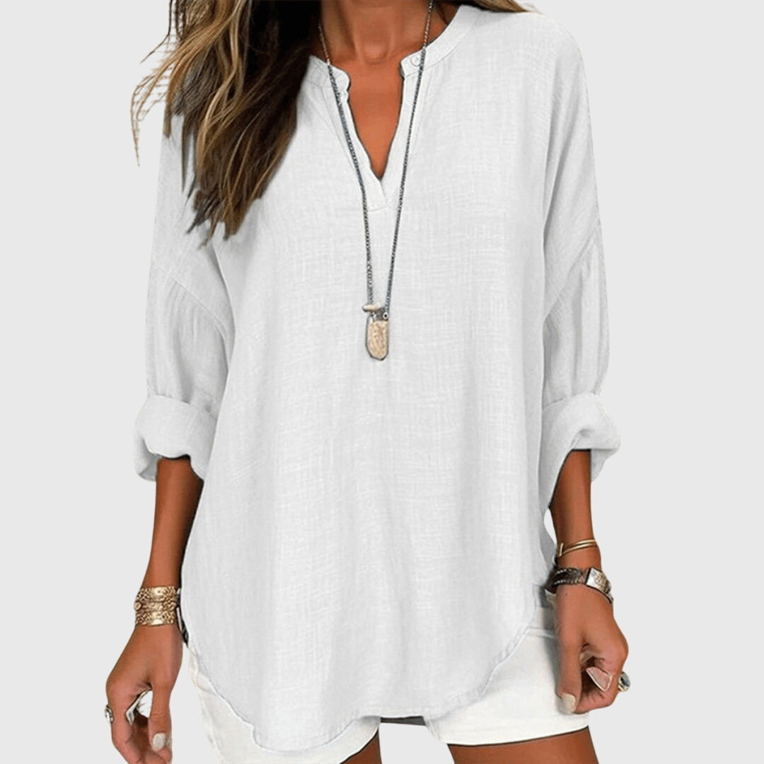 Lenara | Breezy Chic Beach Blouse