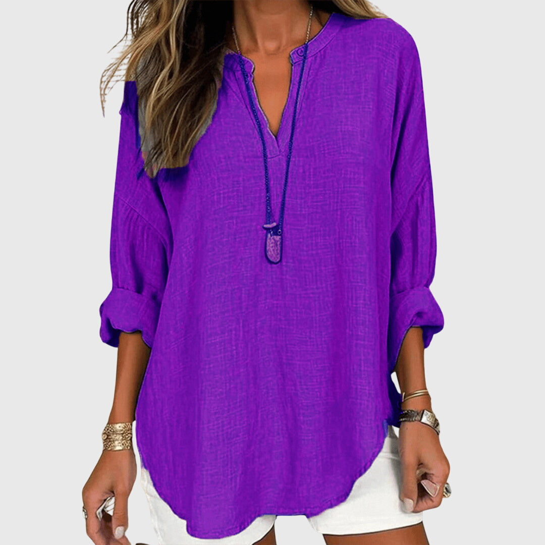 Lenara | Breezy Chic Beach Blouse