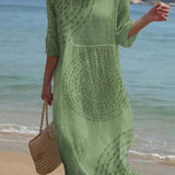 Women's Casual Dress with Embroidery
