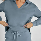 RENÉE - Comfortable Minimalist Two-Piece Ensemble