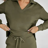 RENÉE - Comfortable Minimalist Two-Piece Ensemble